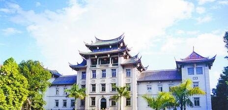 华侨博物院主楼是嘉庚建筑的典型代表之一。（华侨博物院 供图）