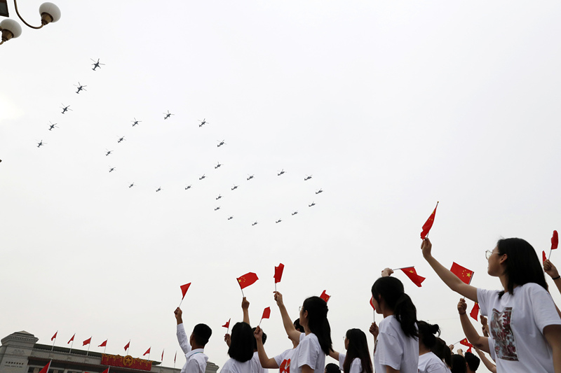 2021年7月1日，庆祝中国共产党成立100周年大会在北京天安门广场隆重举行。