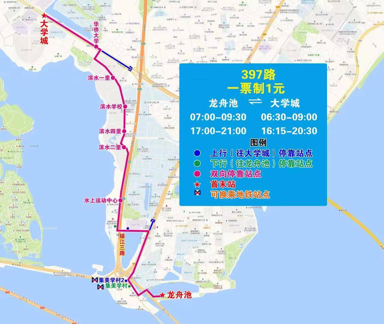 厦门20路公交车路线图图片